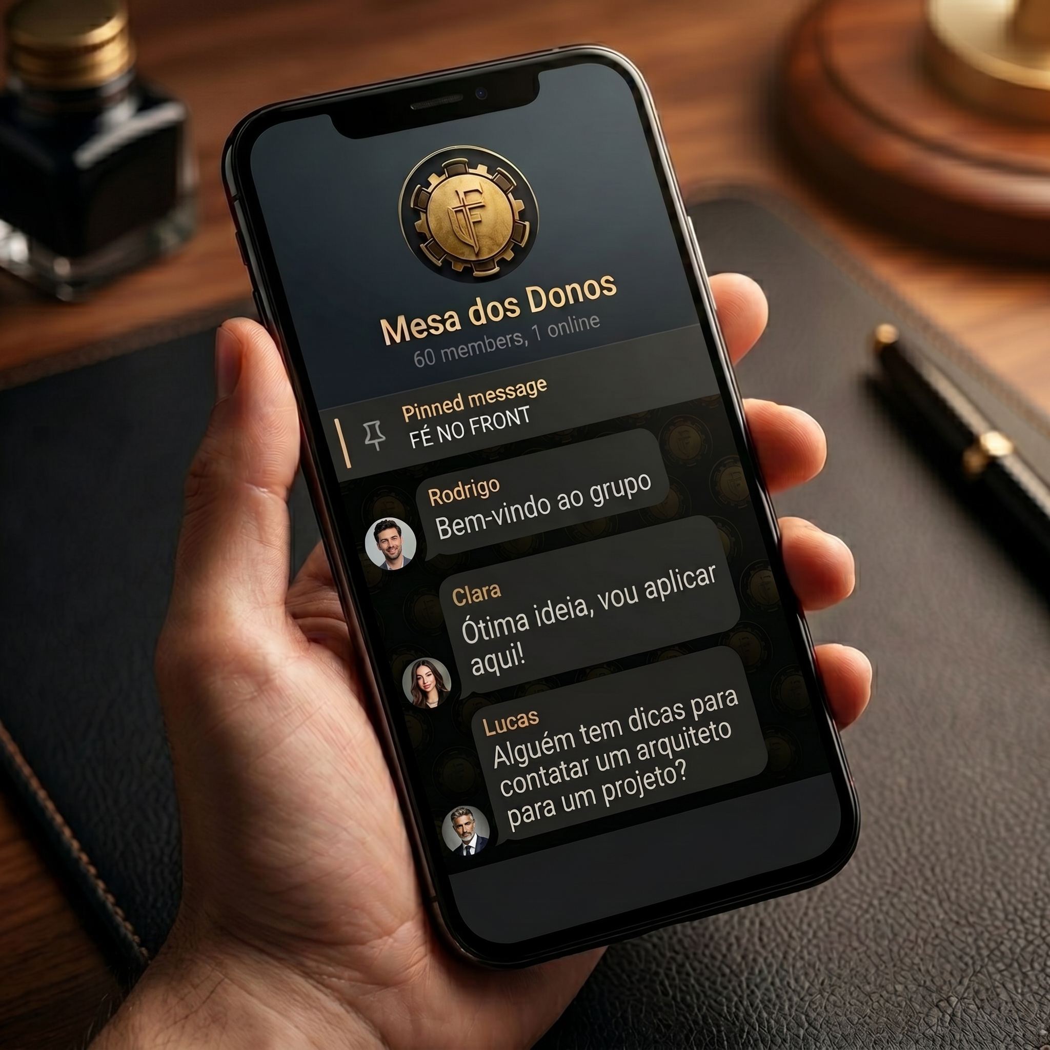 Grupo Mesa dos Donos no WhatsApp